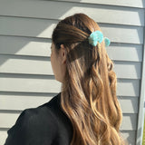 SYDNEY MINI Hair Clips - Turquoise Blue (2 pcs)